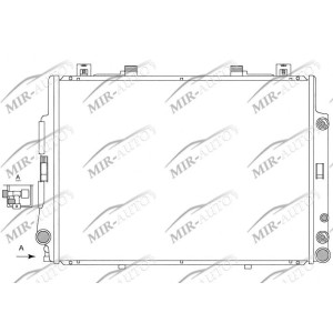 Variklio aušinimo radiatorius