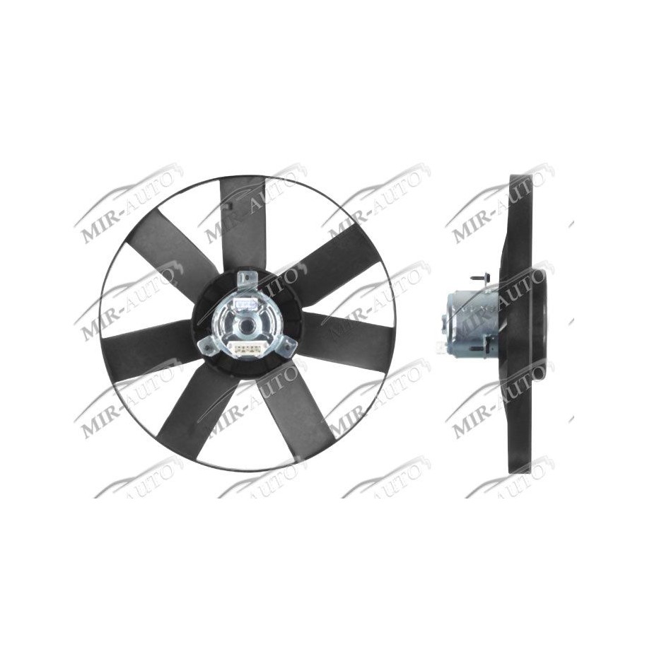 Fan without shroud/support