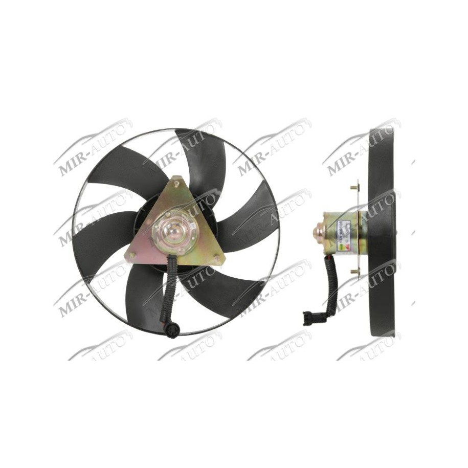 Fan without shroud/support