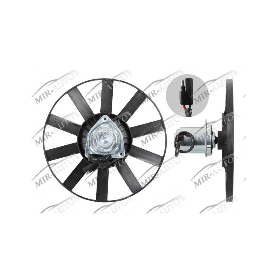 Fan without shroud/support