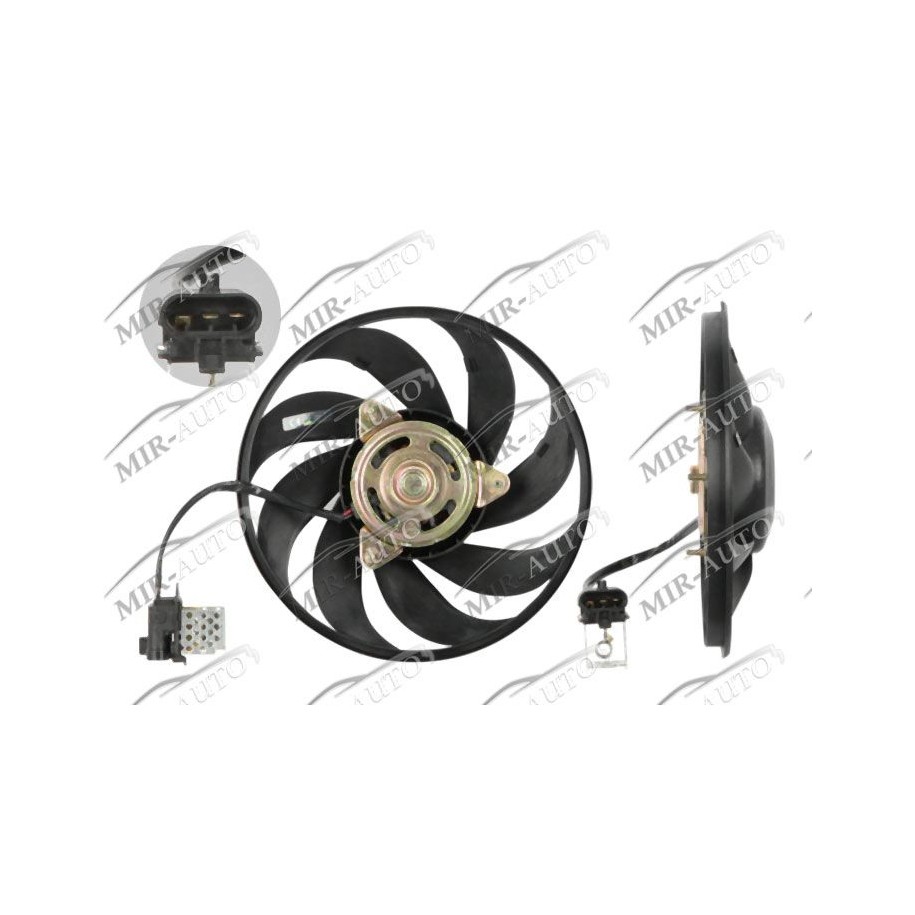 Fan without shroud/support