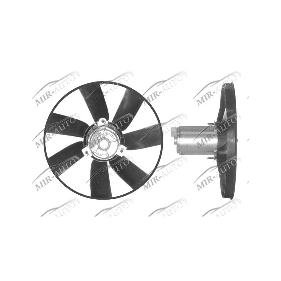 Fan without shroud/support