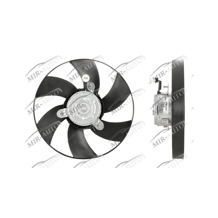 Fan without shroud/support