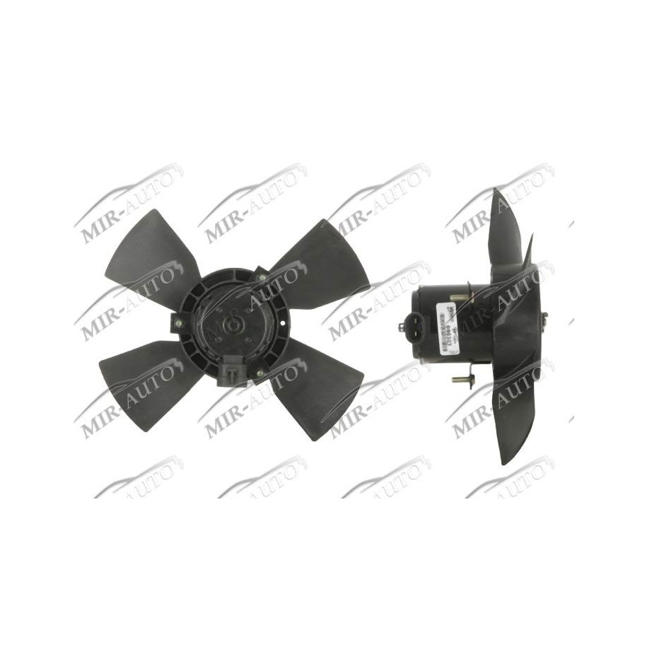 Fan without shroud/support