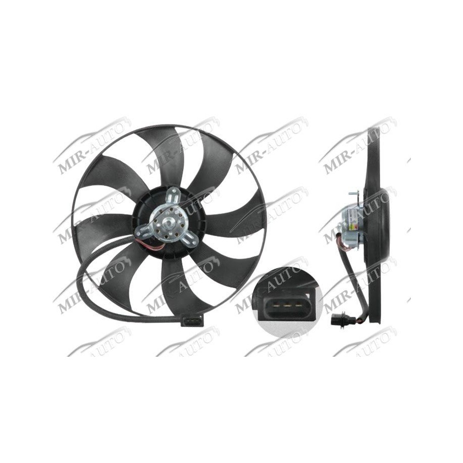 Fan without shroud/support