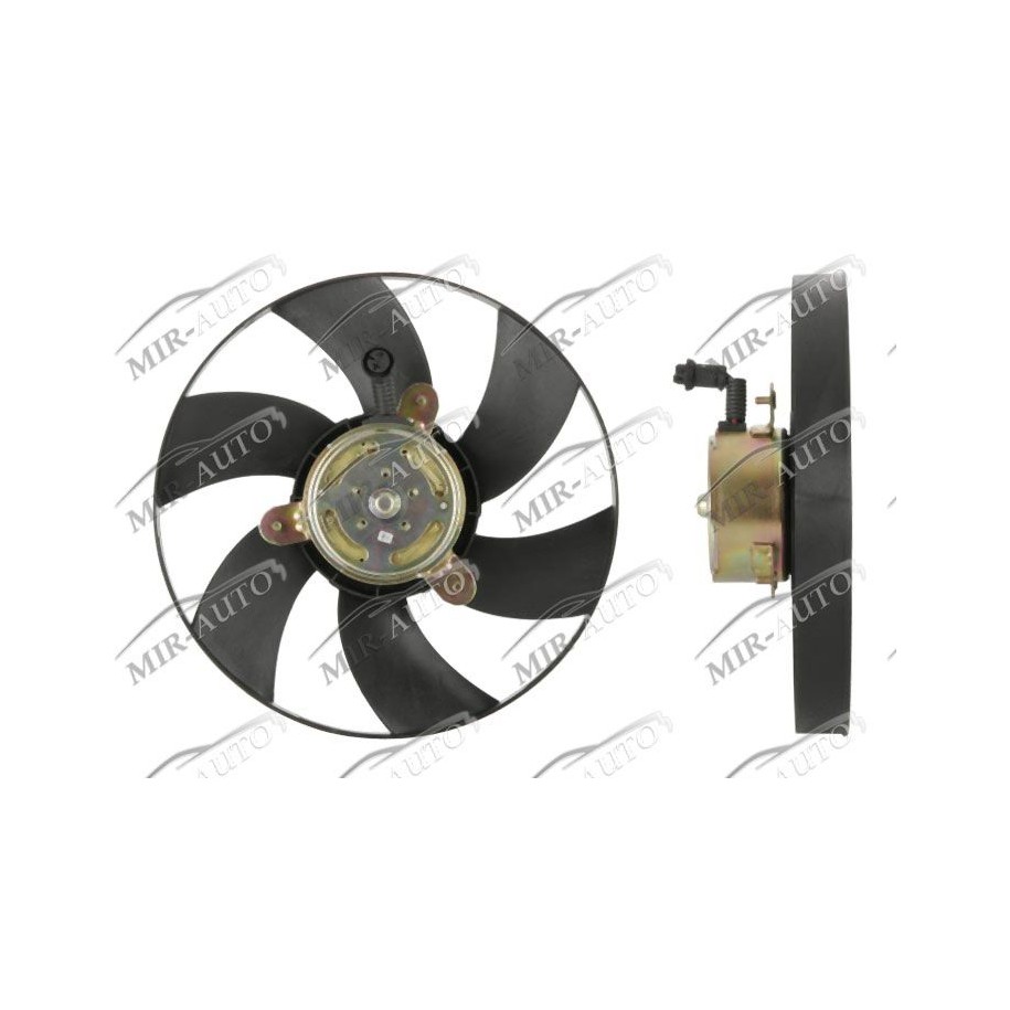 Fan without shroud/support