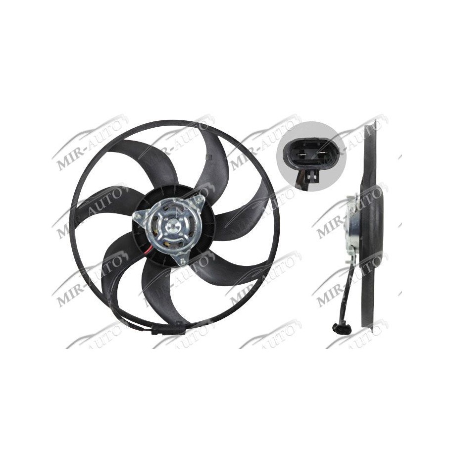 Fan without shroud/support
