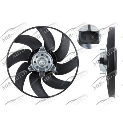 Fan without shroud/support