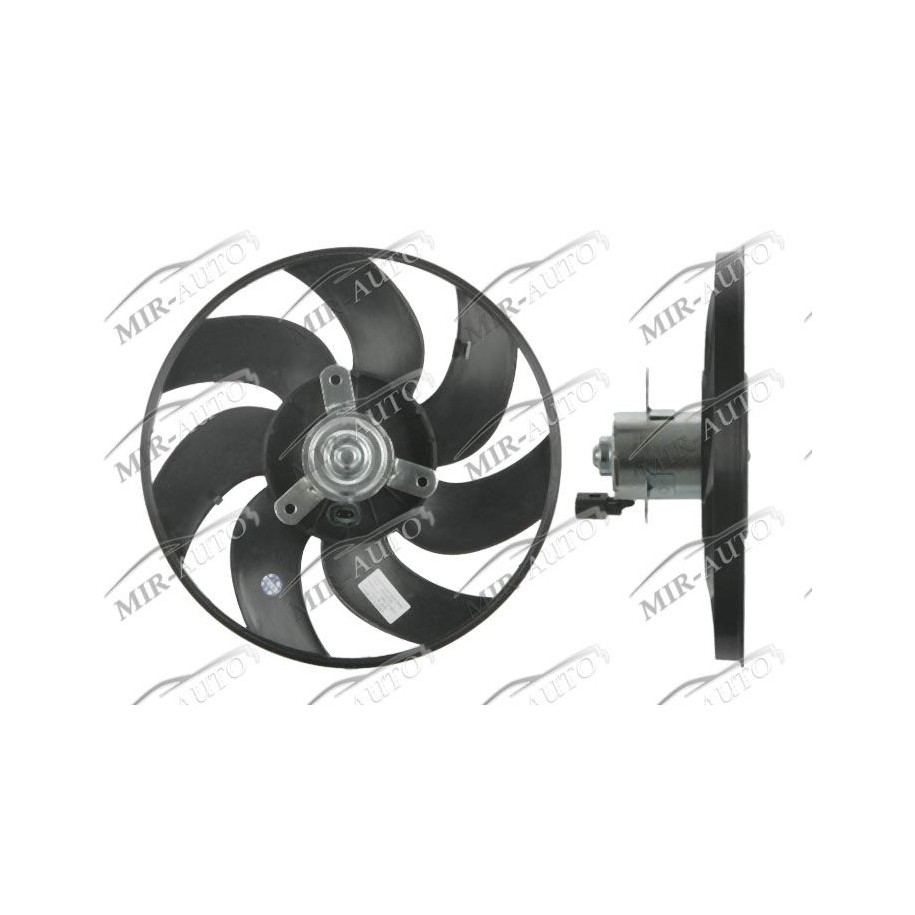 Fan without shroud/support