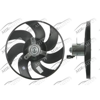 Fan without shroud/support