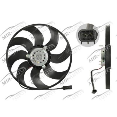 Fan without shroud/support