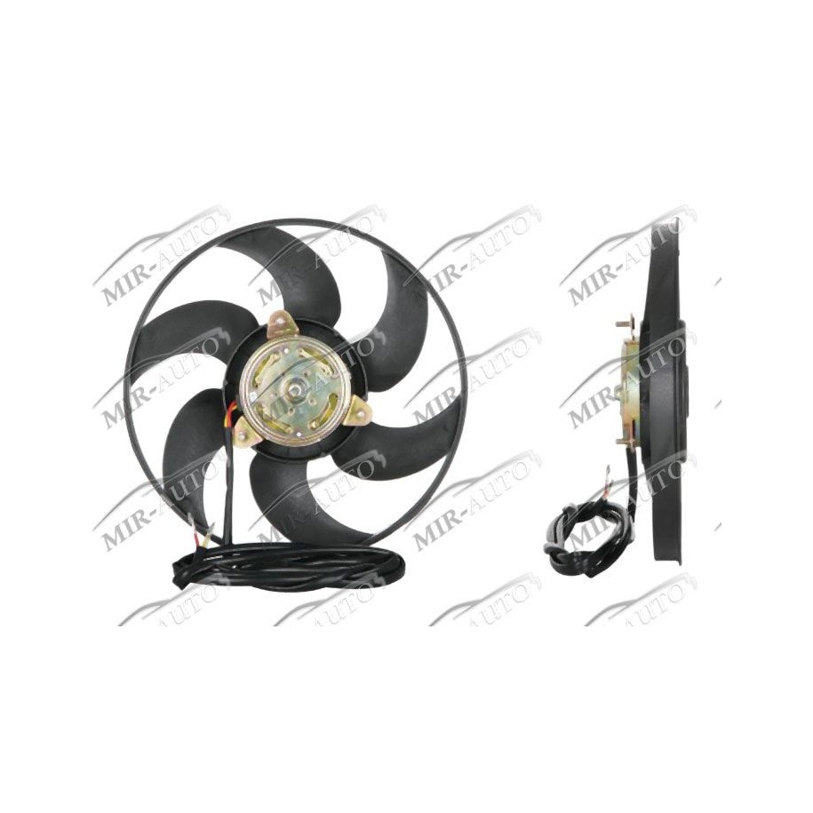 Fan without shroud/support