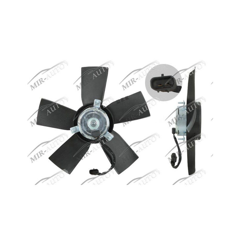 Fan without shroud/support