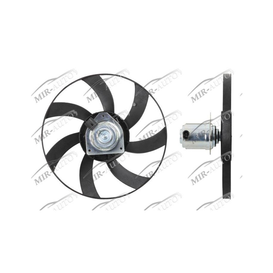 Fan without shroud/support