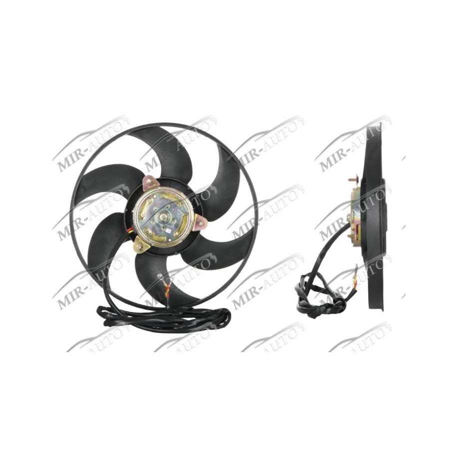 Fan without shroud/support