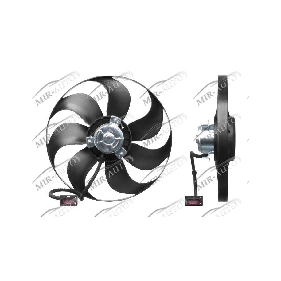 Fan without shroud/support