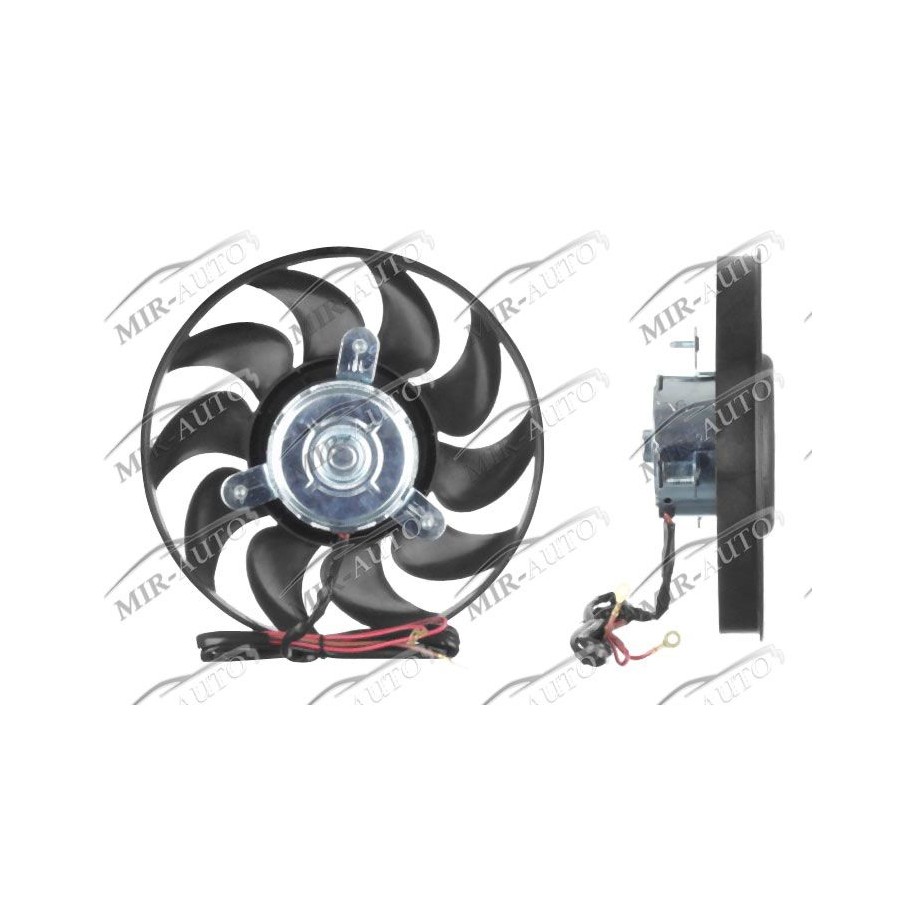 Fan without shroud/support