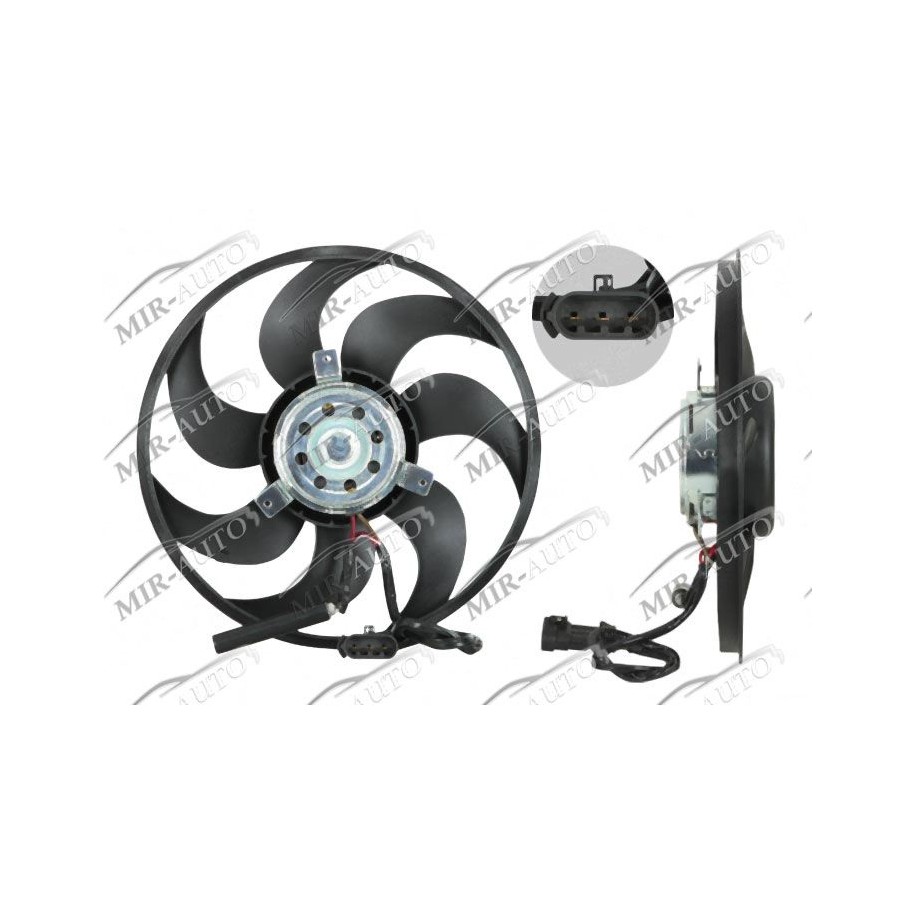 Fan without shroud/support