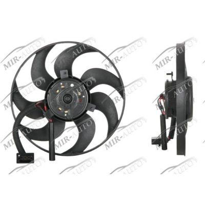 Fan without shroud/support