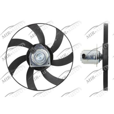 Fan without shroud/support