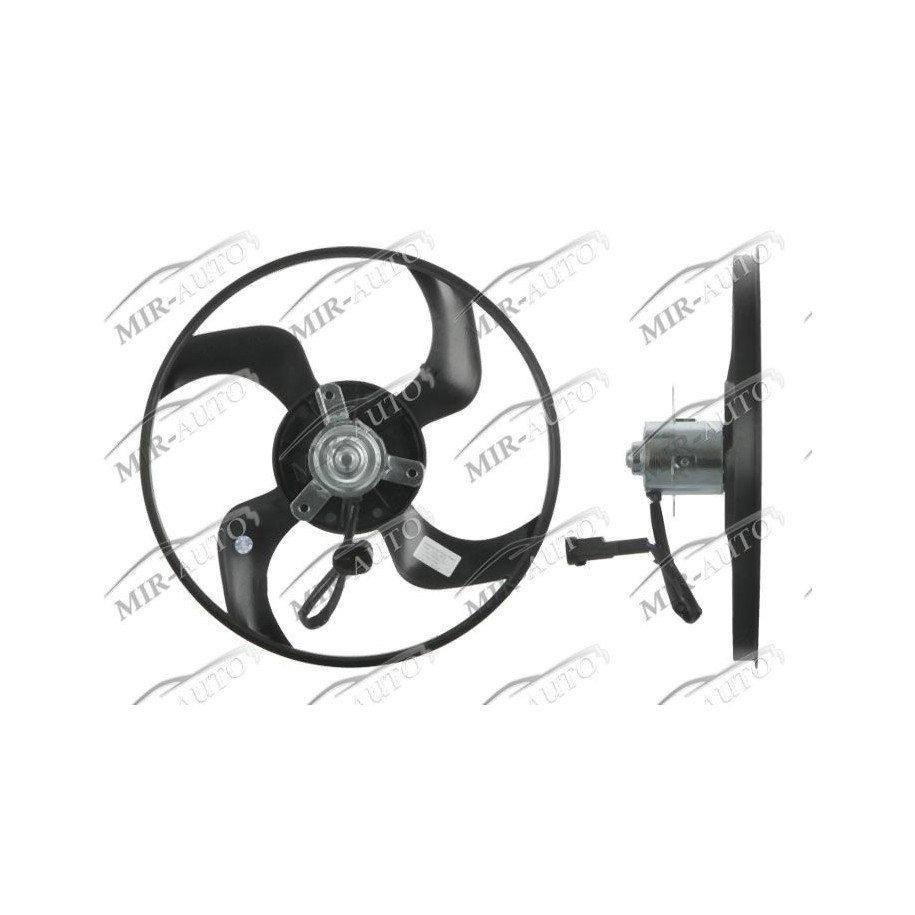 Fan without shroud/support