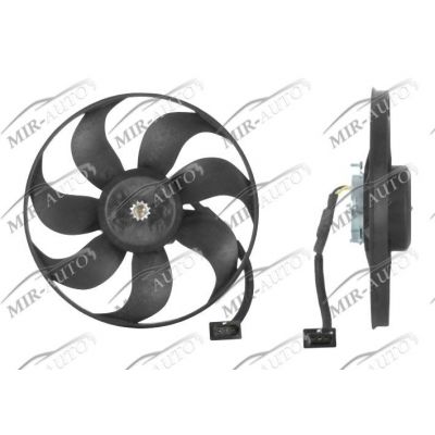 Fan without shroud/support