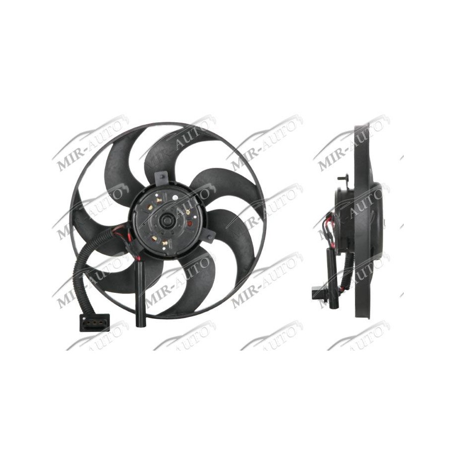 Fan without shroud/support
