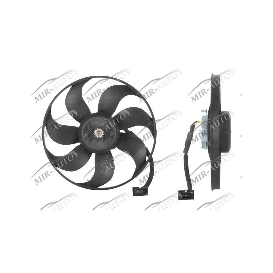 Fan without shroud/support