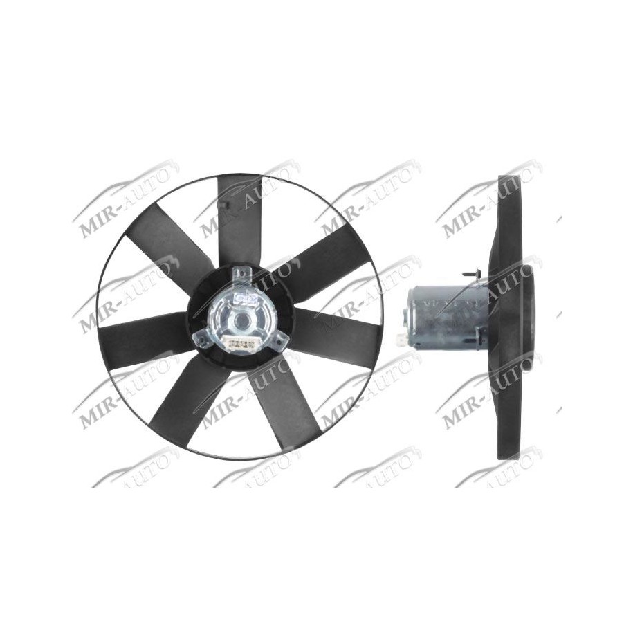 Fan without shroud/support