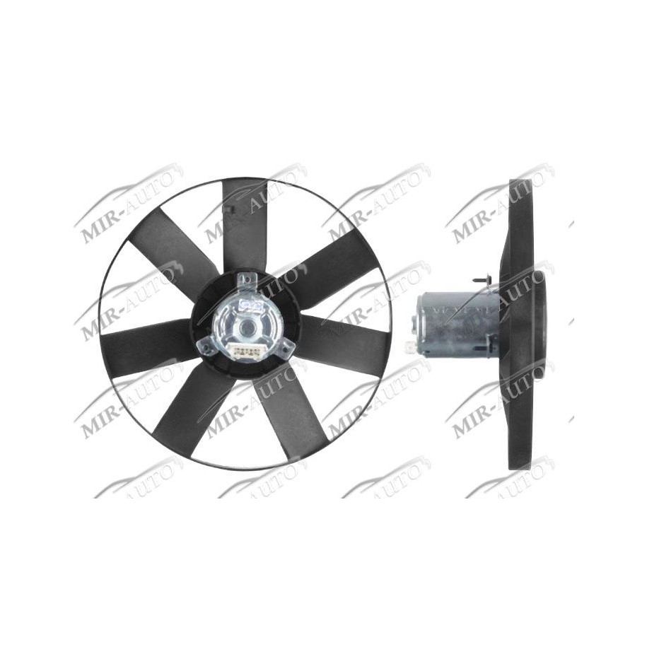 Fan without shroud/support