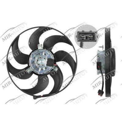 Fan without shroud/support