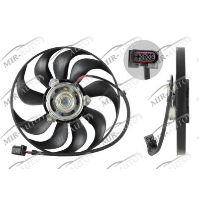 Fan without shroud/support