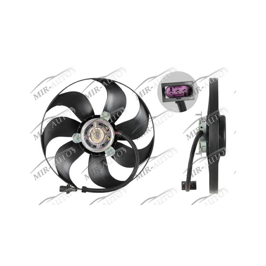 Fan without shroud/support