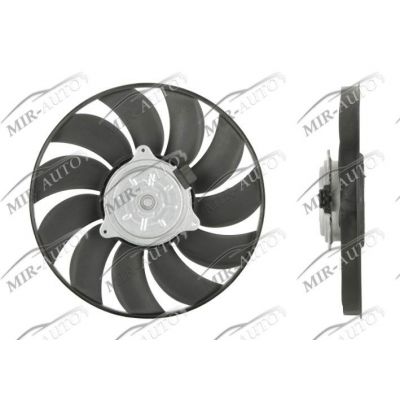 Fan without shroud/support