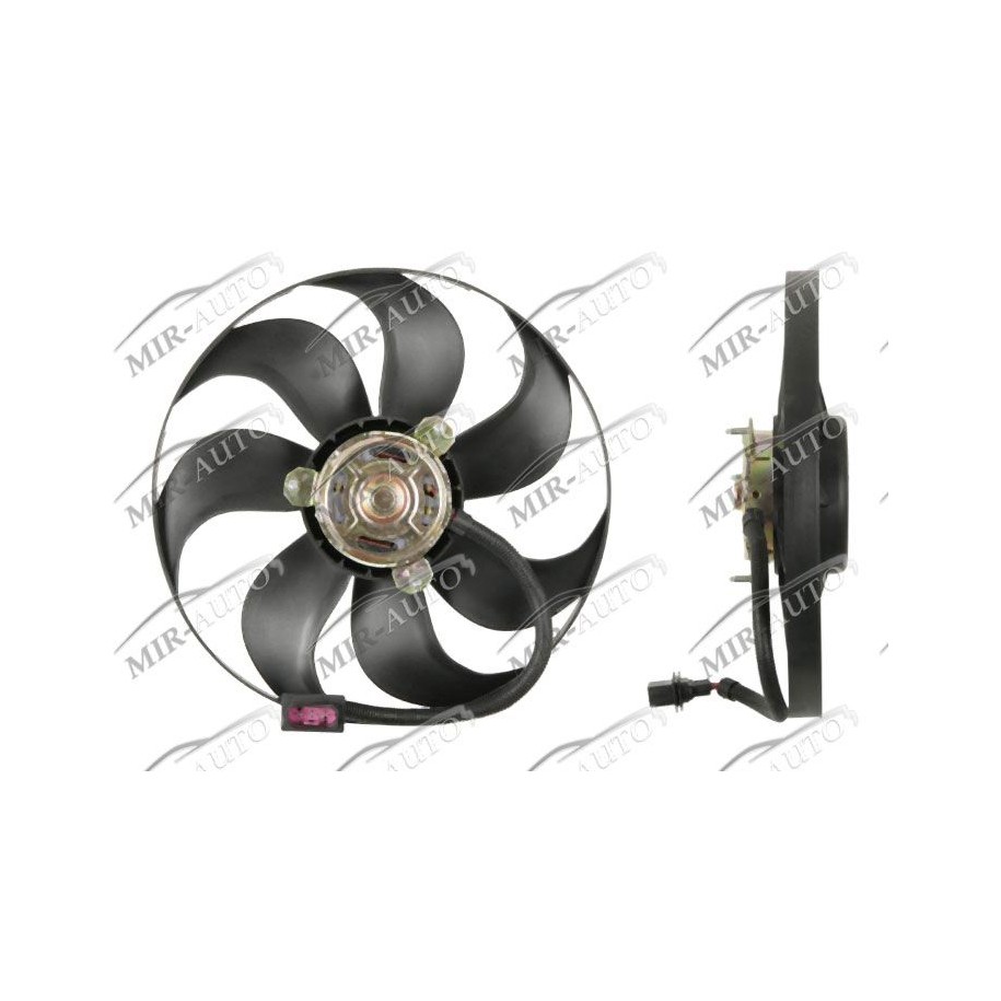 Fan without shroud/support
