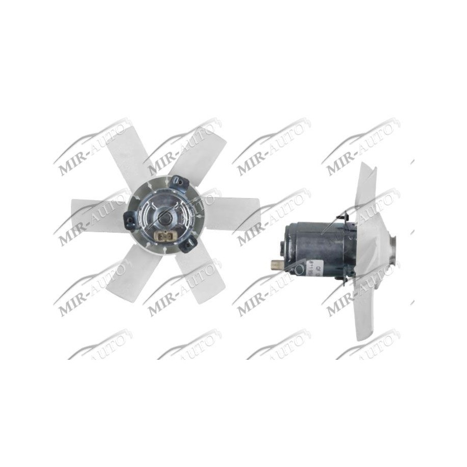 Fan without shroud/support