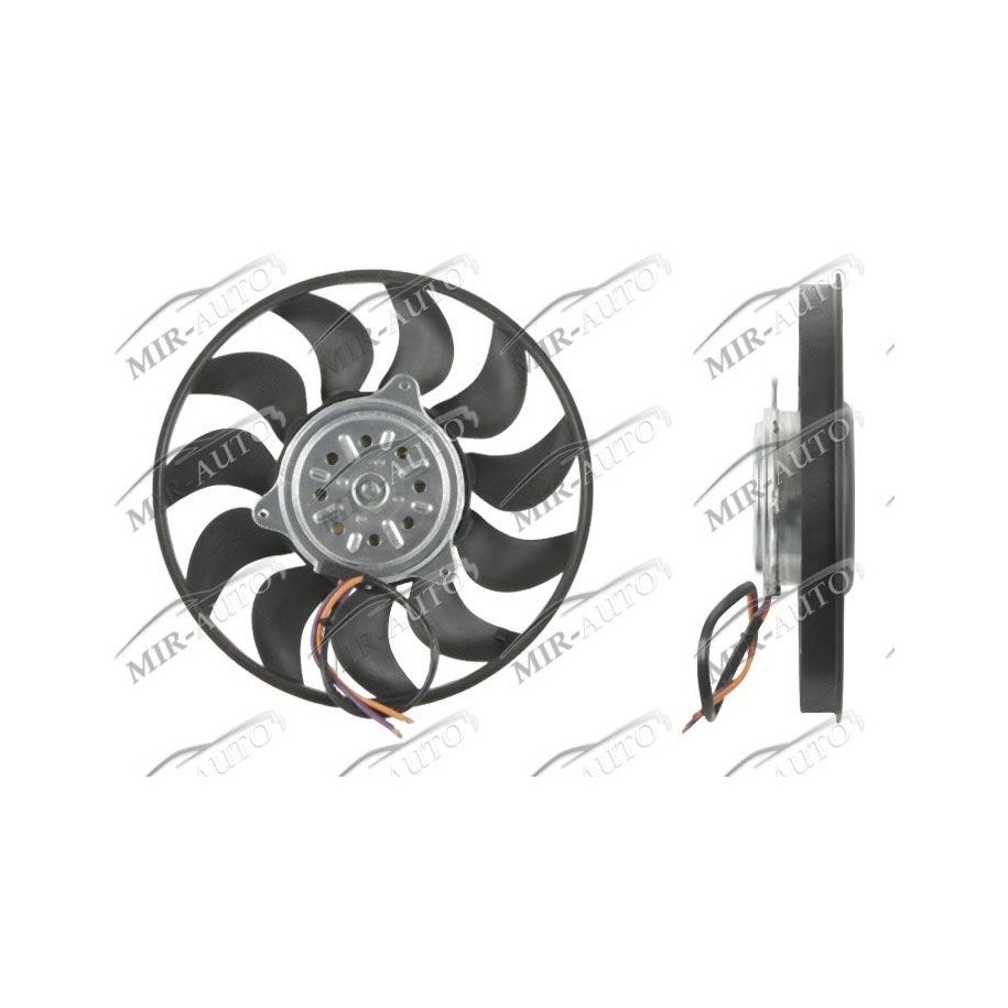Fan without shroud/support