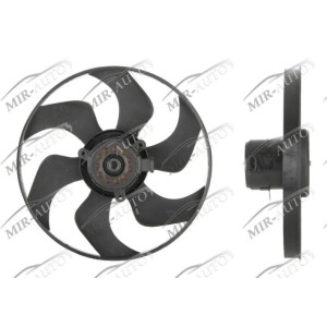 Fan without shroud/support