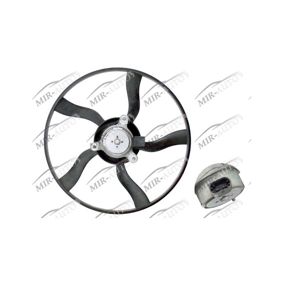 Fan without shroud/support