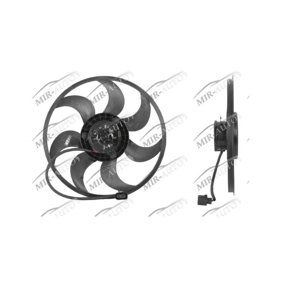 Fan without shroud/support
