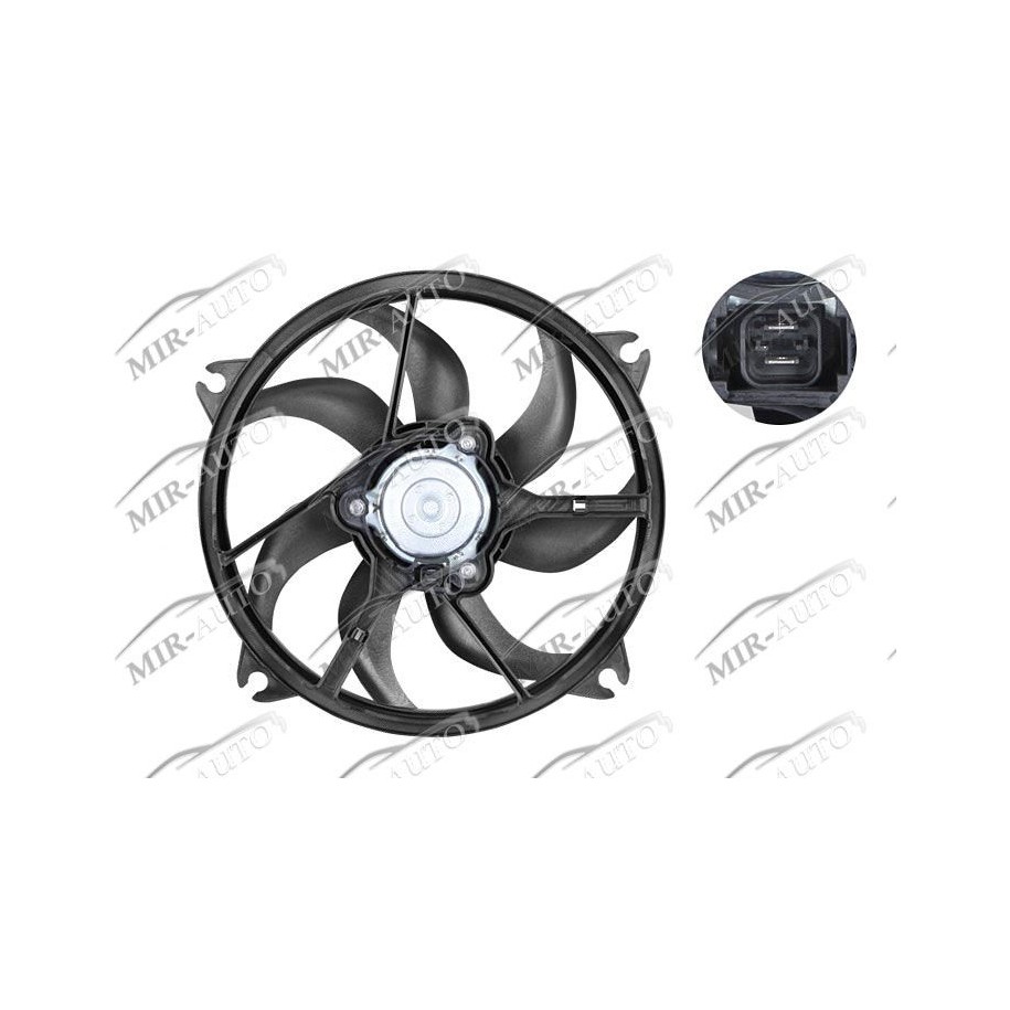 Fan without shroud/support