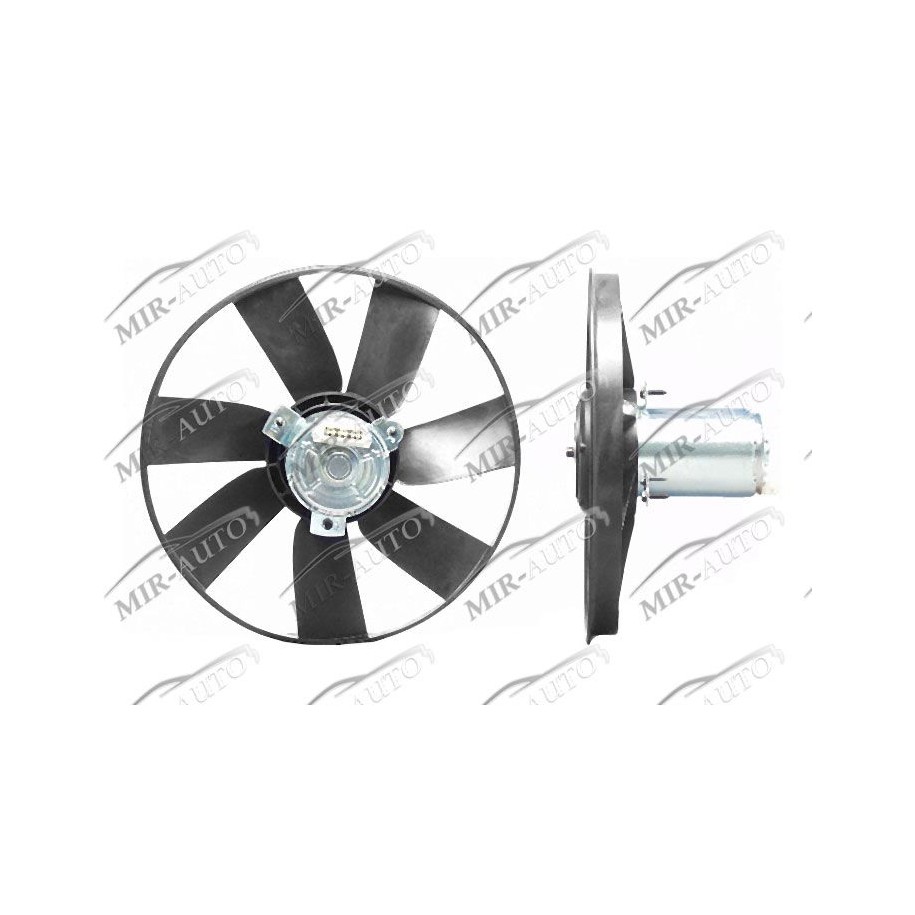 Fan without shroud/support