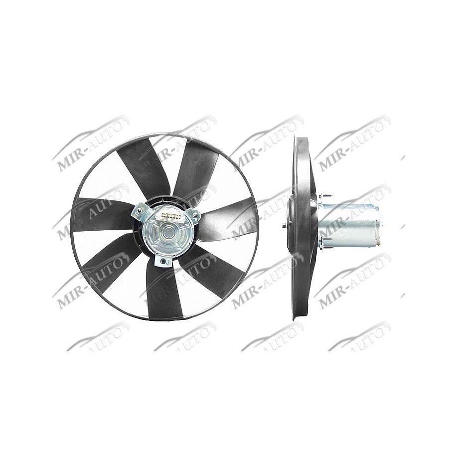 Fan without shroud/support