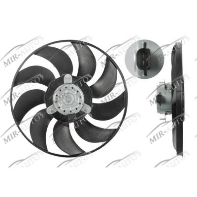 Fan without shroud/support