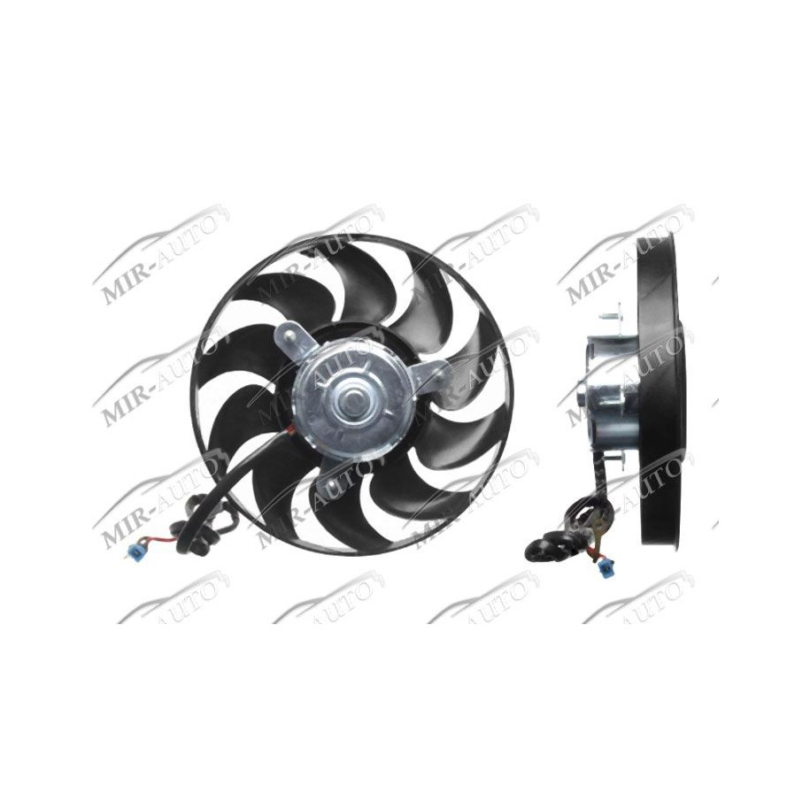 Fan without shroud/support