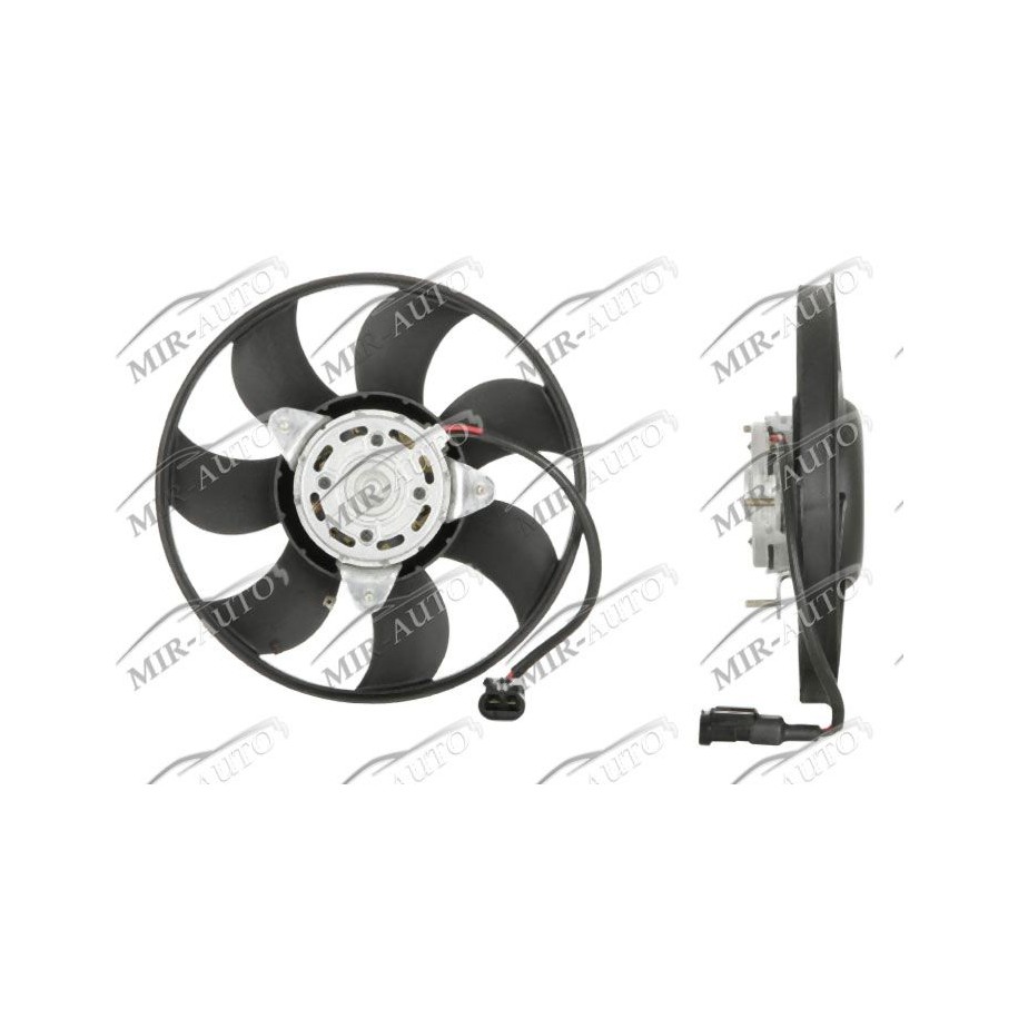 Fan without shroud/support