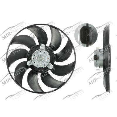 Fan without shroud/support