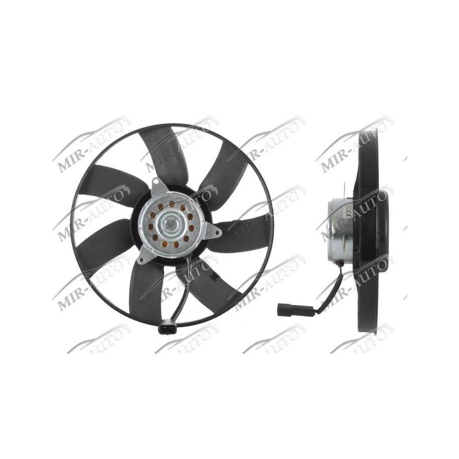 Fan without shroud/support
