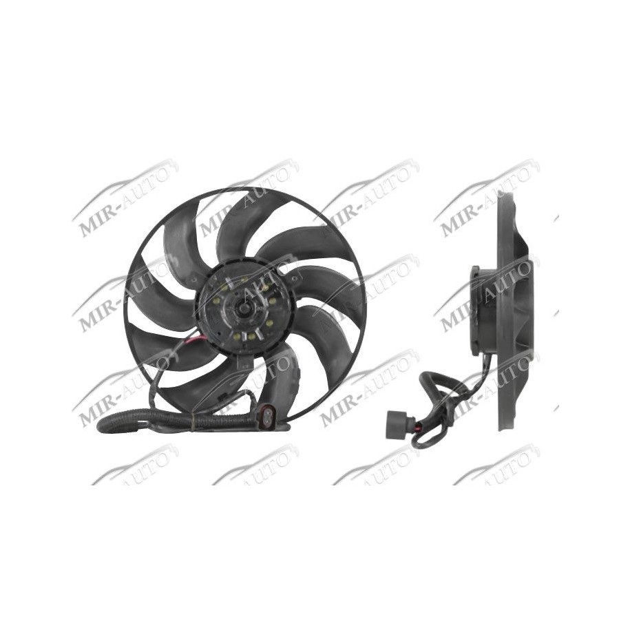 Fan without shroud/support