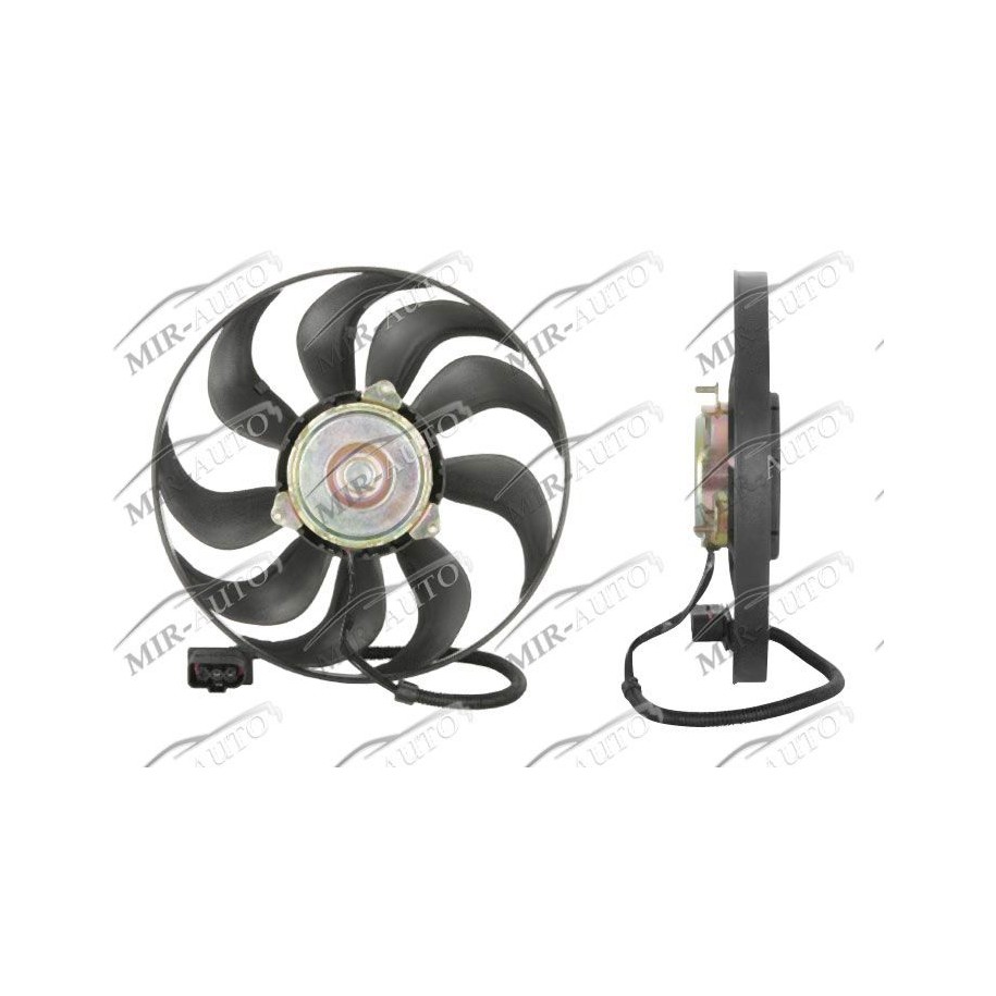 Fan without shroud/support